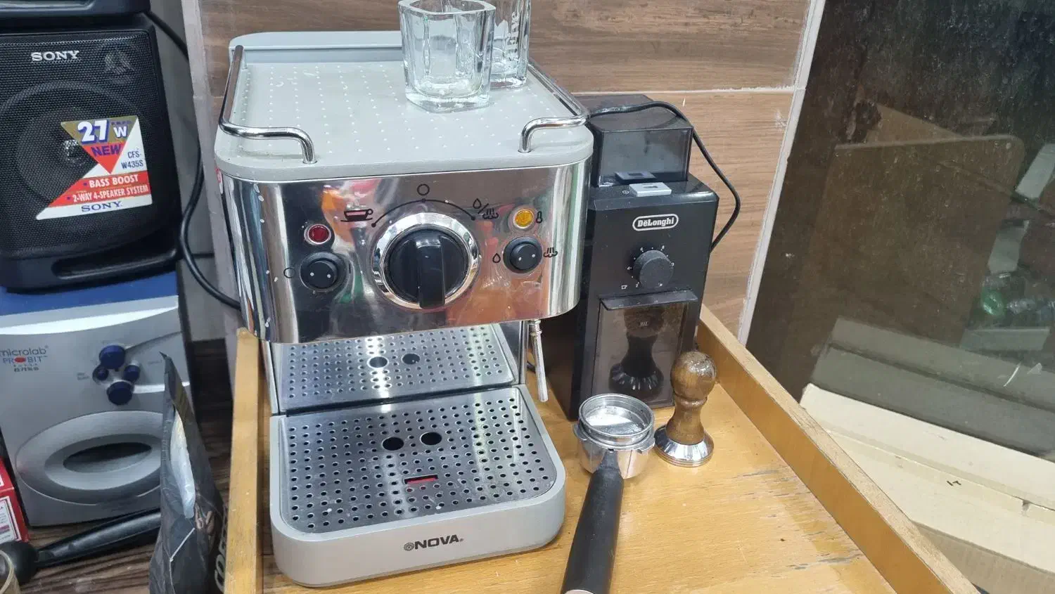 فروش اسپرسو ساز  و آسیاب قهوه|سماور، چای‌ساز، قهوه‌ساز|زنجان, |دیوار