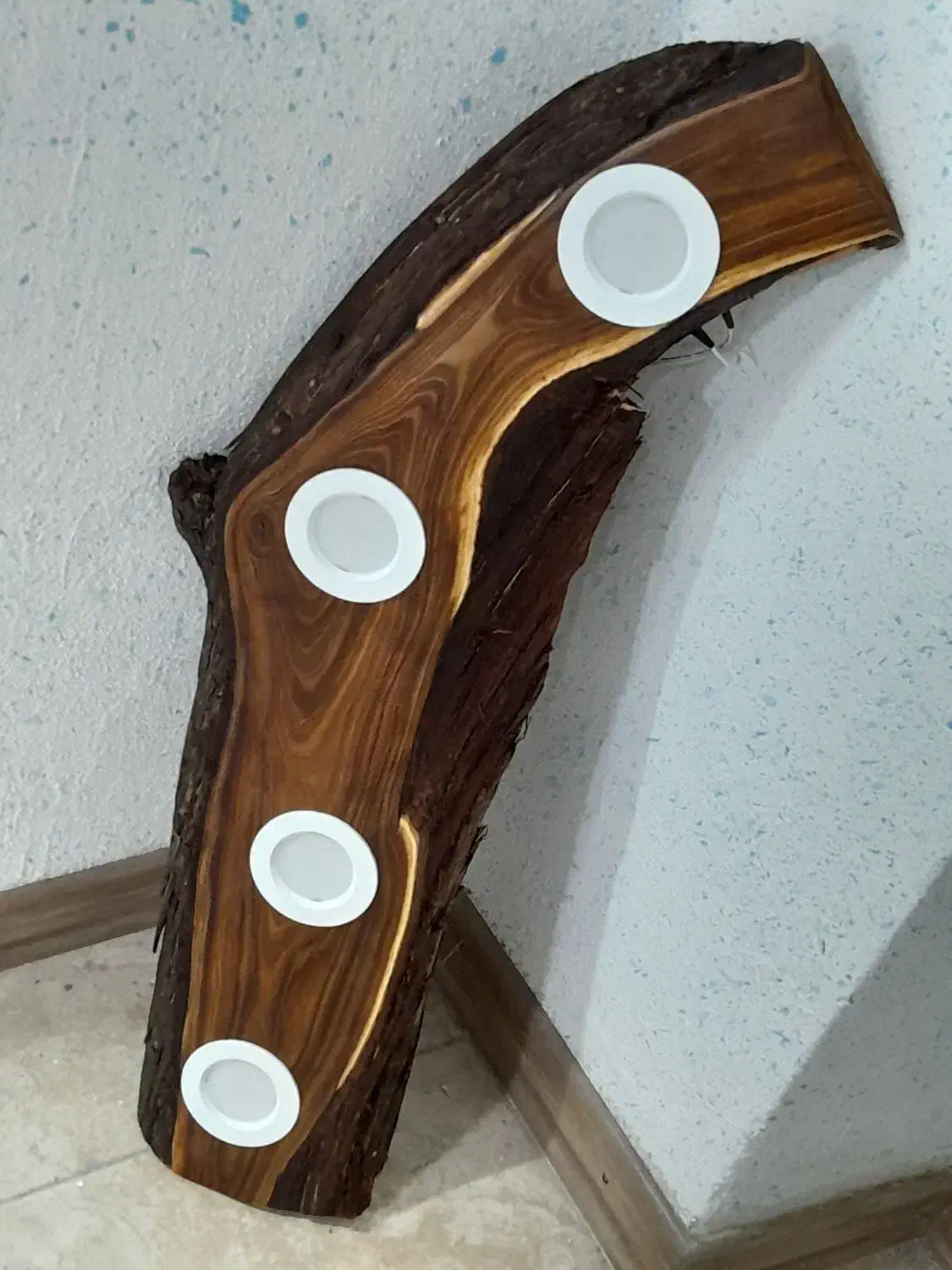 لوستر چوب طبیعی|لوستر و چراغ آویز|شیراز, وصال|دیوار