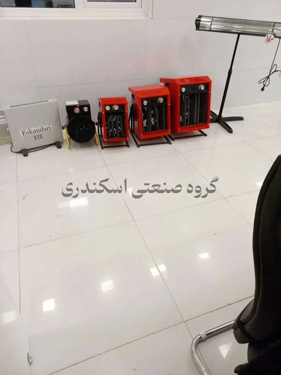 هیتر بخاری 4 کیلووات فن دار تکفاز برقی|بخاری، هیتر، شومینه|زاهدان, |دیوار