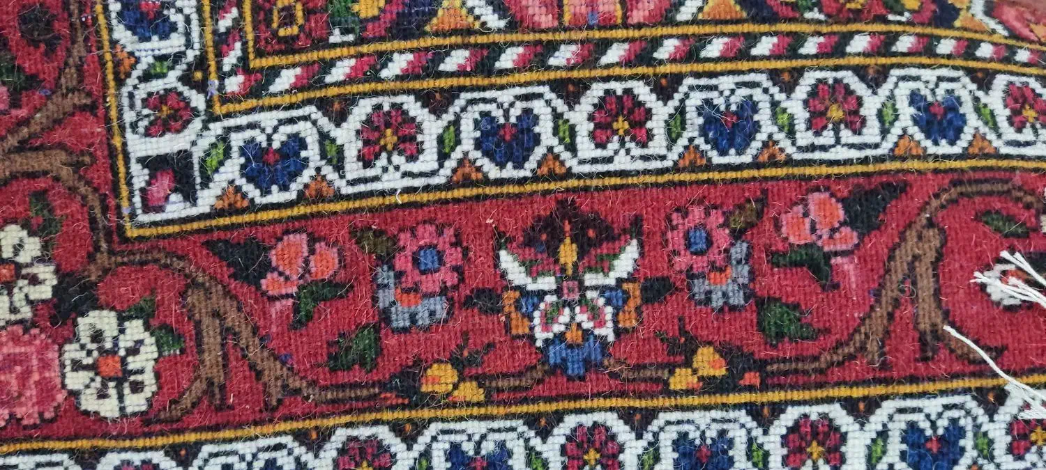 قالیچه دستباف خشتی چالشتری|فرش|شهرکرد, |دیوار