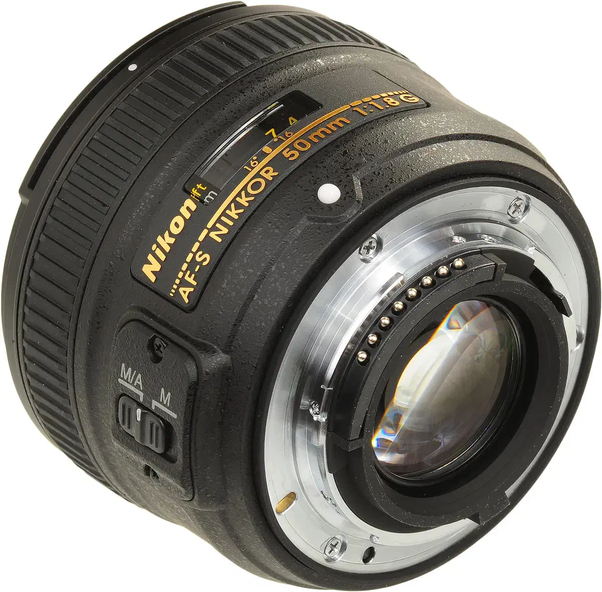 nikon nikkor 50mm f/1.8g لنز دوربین|دوربین عکاسی و فیلم‌برداری|رودسر, |دیوار