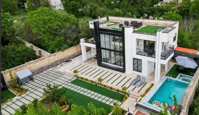 ویلا استخر دار سرپوشیده و روباز|اجارهٔ کوتاه‌مدت ویلا و باغ|تهران, شمشیری|دیوار