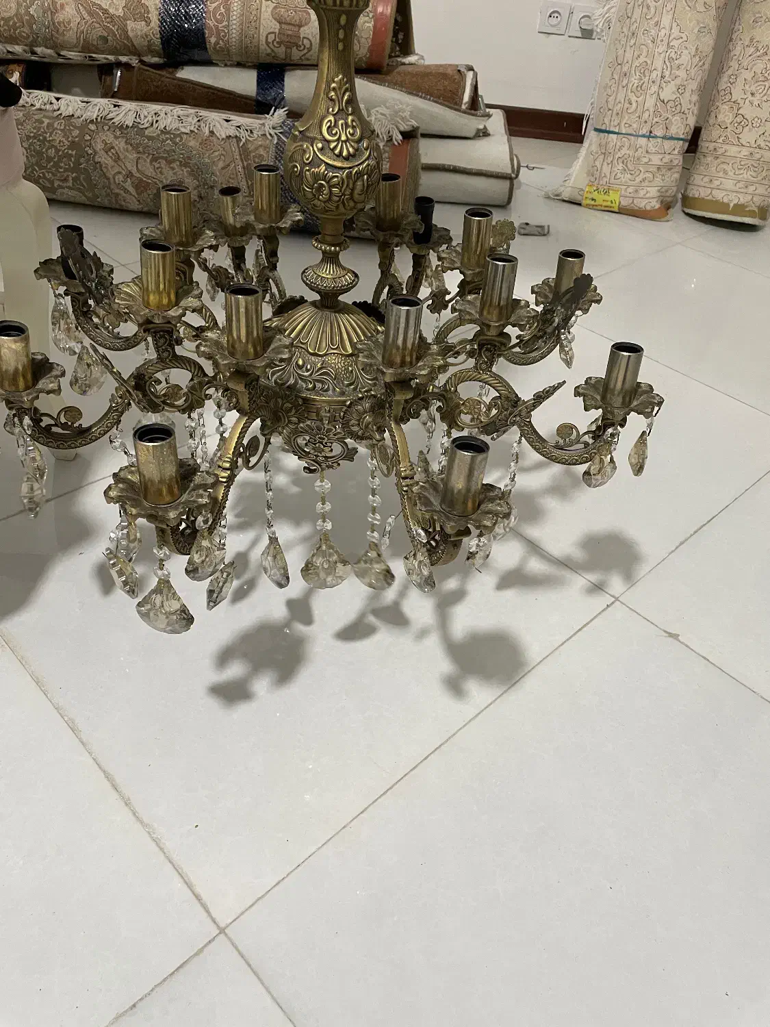 لوستر|لوستر و چراغ آویز|شهر ری, حمزه‌آباد|دیوار