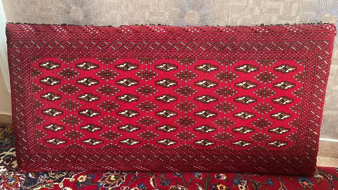 یک جفت پشتی دستبافت ترکمن|پشتی|تهران, پونک|دیوار