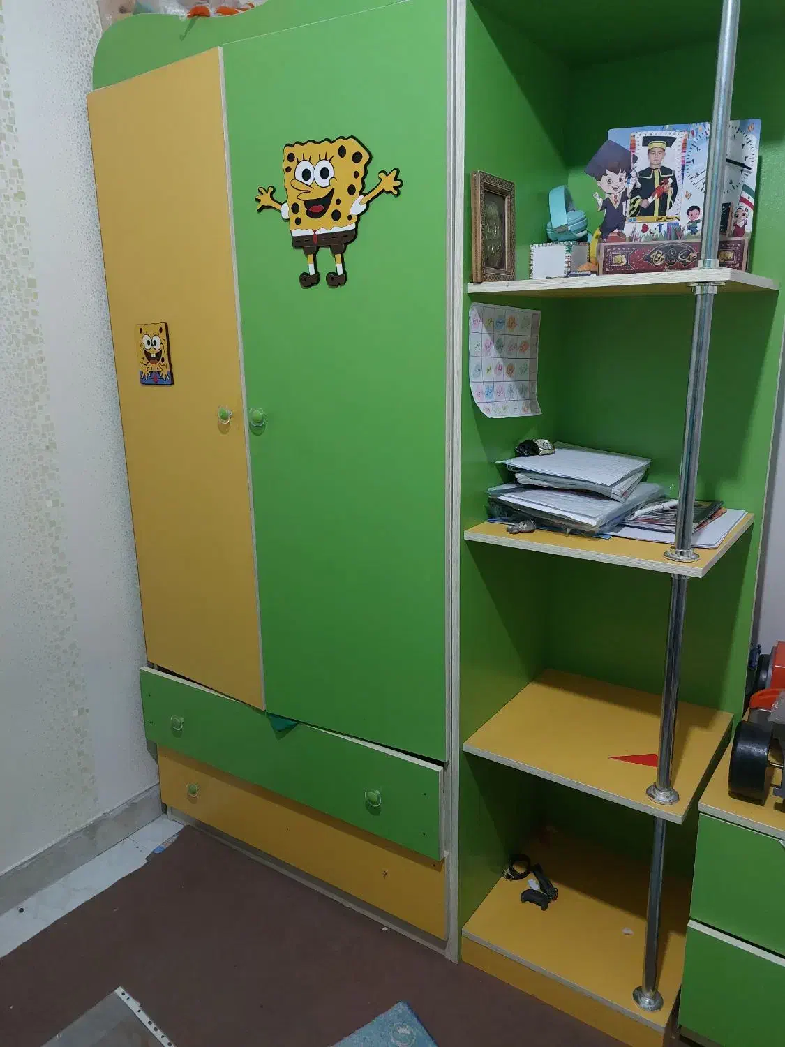 سرویس خواب کودک|تخت و سرویس خواب|فردیس, شهرک راه آهن|دیوار