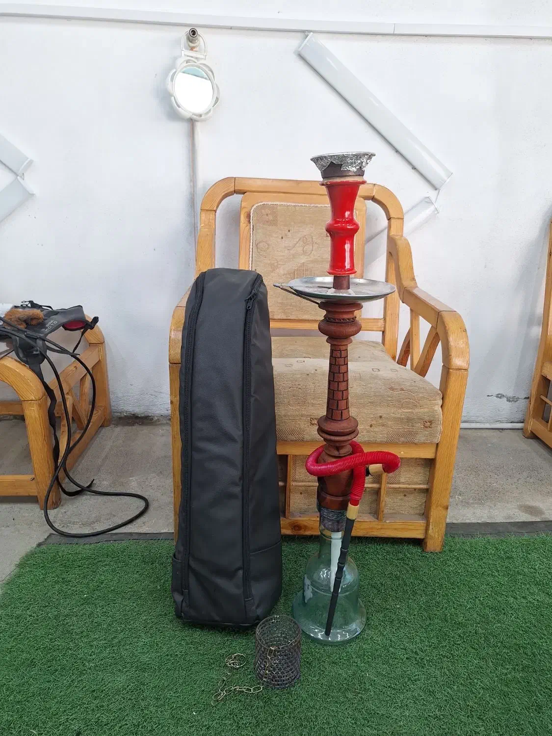 قلیان|صنایع دستی و سایر لوازم تزئینی|گنبد کاووس, |دیوار