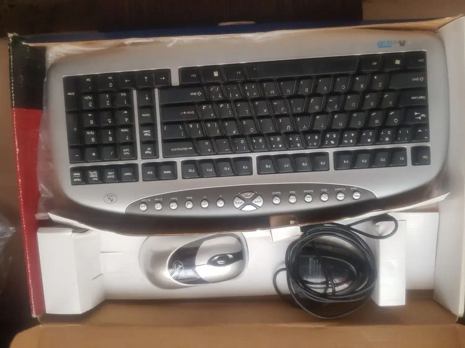 ست کیبورد و موس بی سیم A4TECH RFKBS-21|قطعات و لوازم جانبی رایانه|کرج, حیدرآباد|دیوار