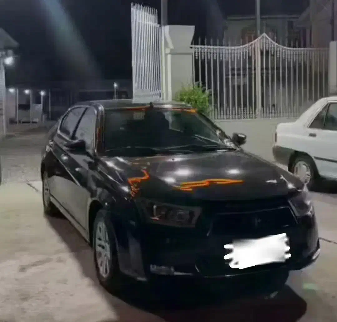 دنا پلاس تیپ یک مشکی|خودرو سواری و وانت|لاهیجان, کوه بیجار|دیوار