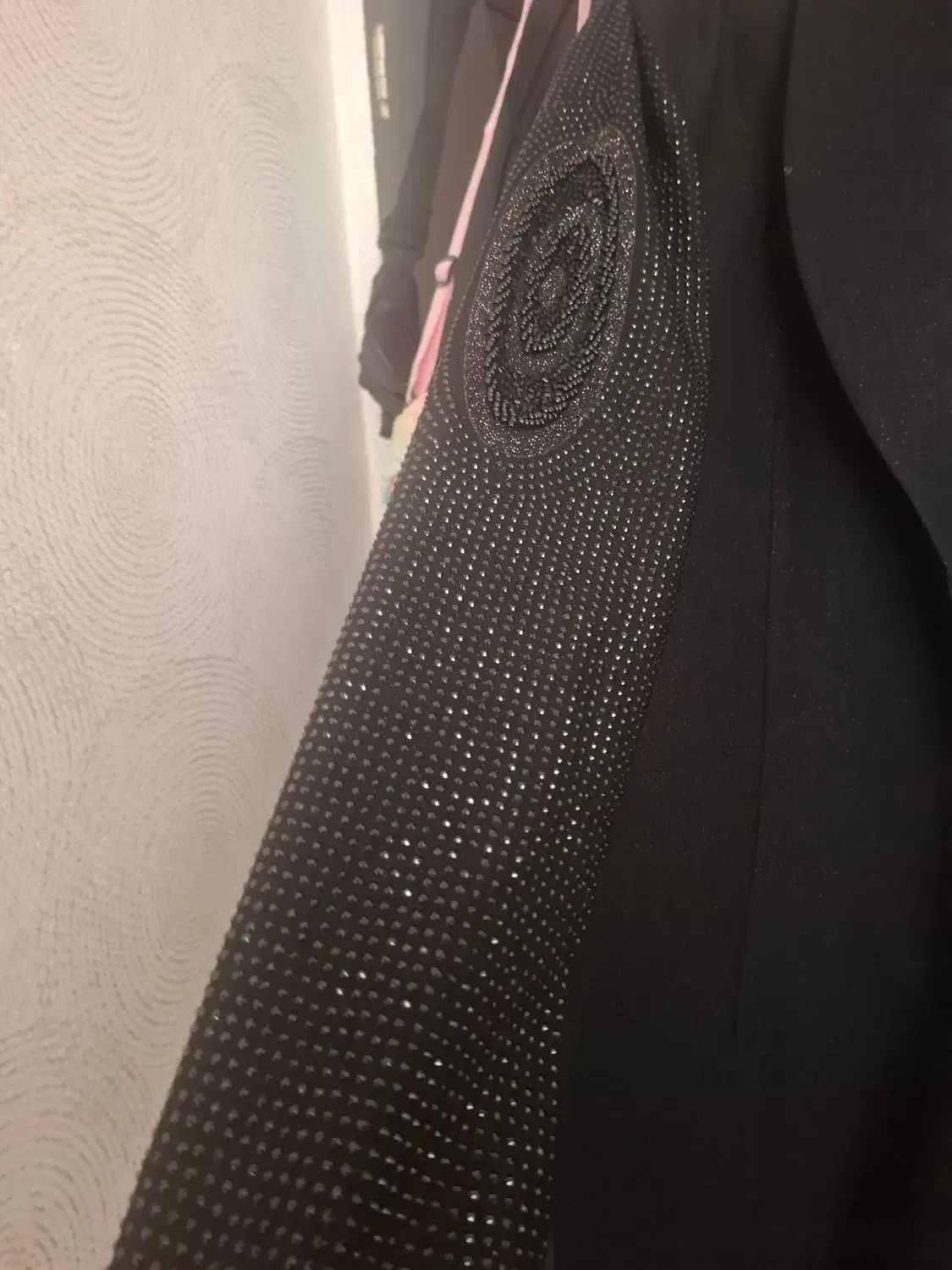 مانتو مدل کتی ملیله دوزی شیک و کشی و لمه دار|لباس|خوی, |دیوار