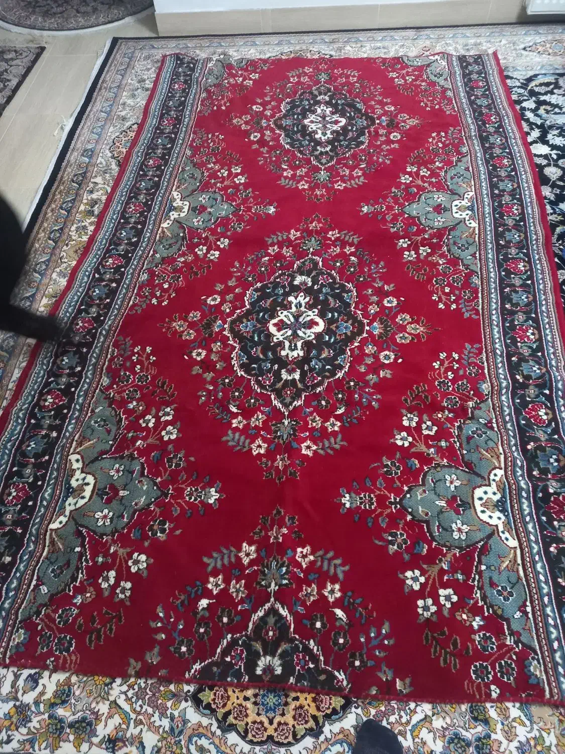 فرش قرمز|فرش|اردبیل, |دیوار