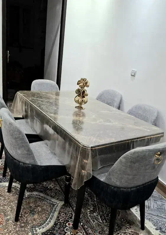 میز ناهارخوری|میز و صندلی غذاخوری|رامهرمز, |دیوار