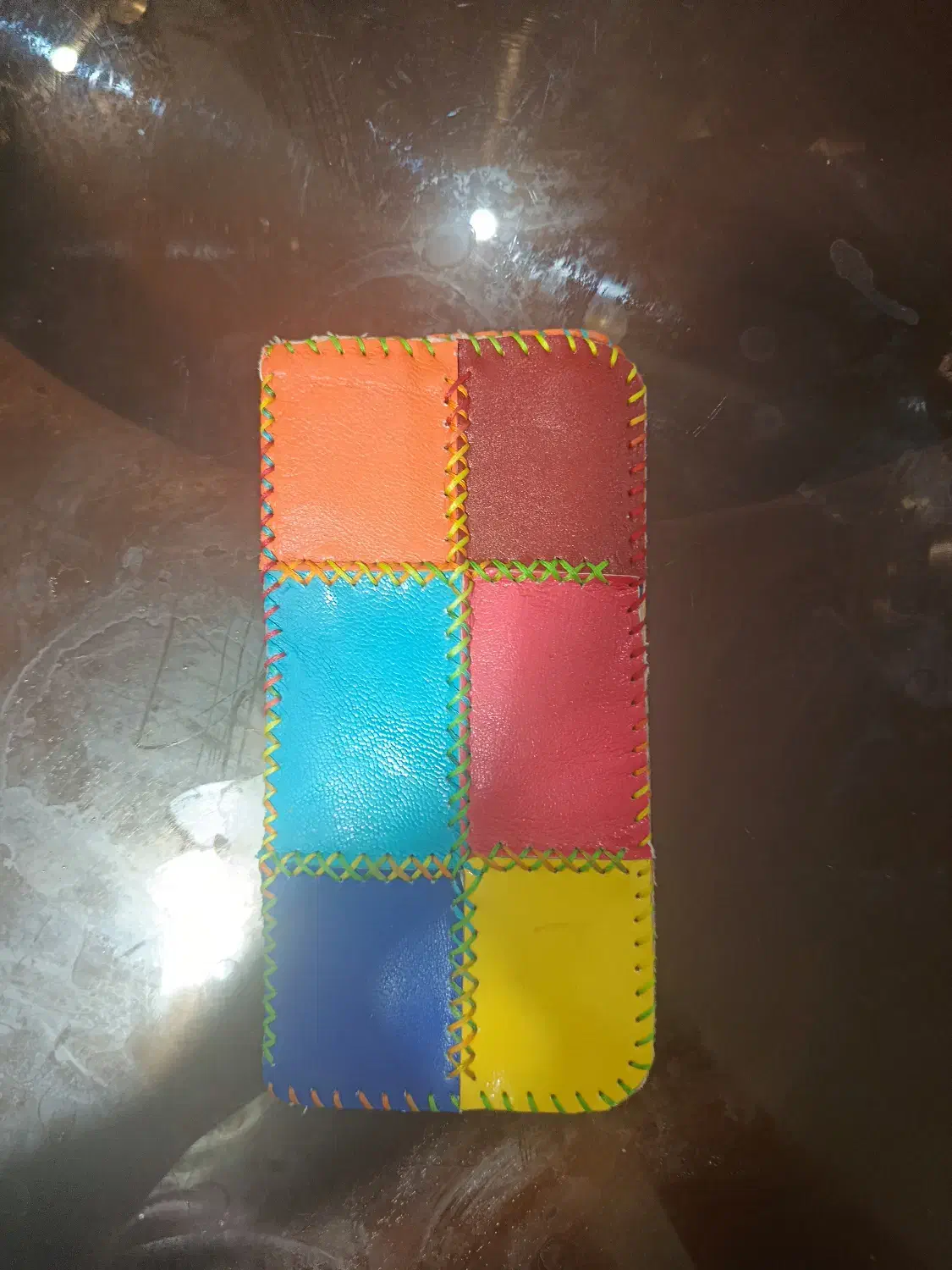 یک عدد کیف دست دوز چرم و دو تا نمکدان|حراج|فشاپویه, |دیوار