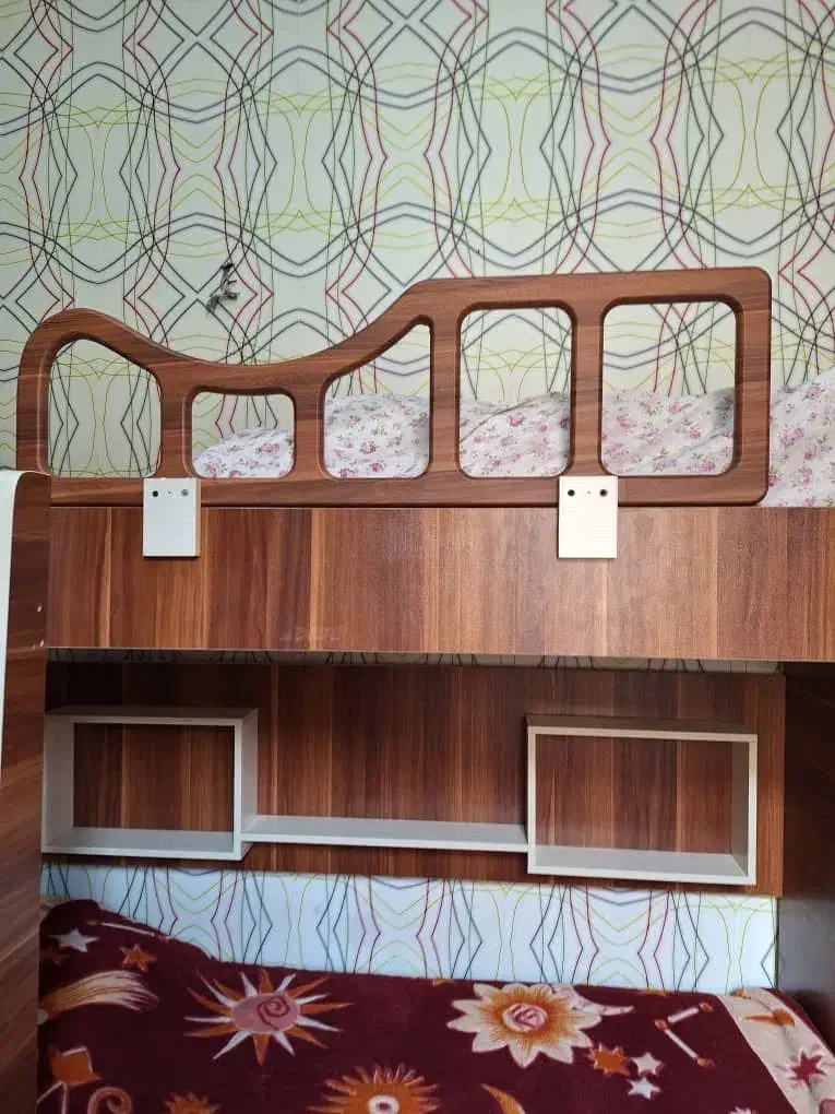 تخت خواب دو طبقه MDF|تخت و سرویس خواب|تهران, جیحون|دیوار