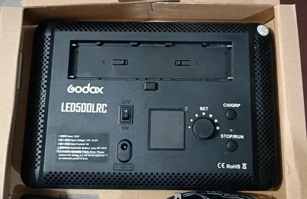 نور ال‌ ای‌ دی ۵۰۰ گودکس Godox LED500LRC|دوربین عکاسی و فیلم‌برداری|تهران, ستارخان|دیوار