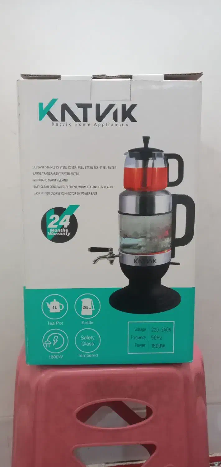 چای ساز برقی نونو مناسب برای جهیزیه|سماور، چای‌ساز، قهوه‌ساز|خمینی‌شهر, |دیوار