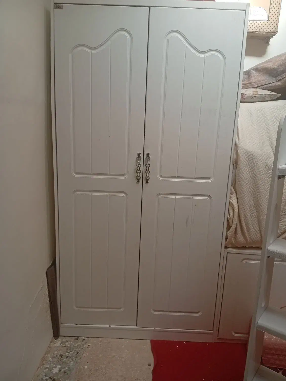 ۲عدد کمد لباس بچه ،و ی عدد کمک اویز دار و کشو دار|جاکفشی، کمد، دراور|نوبران, |دیوار