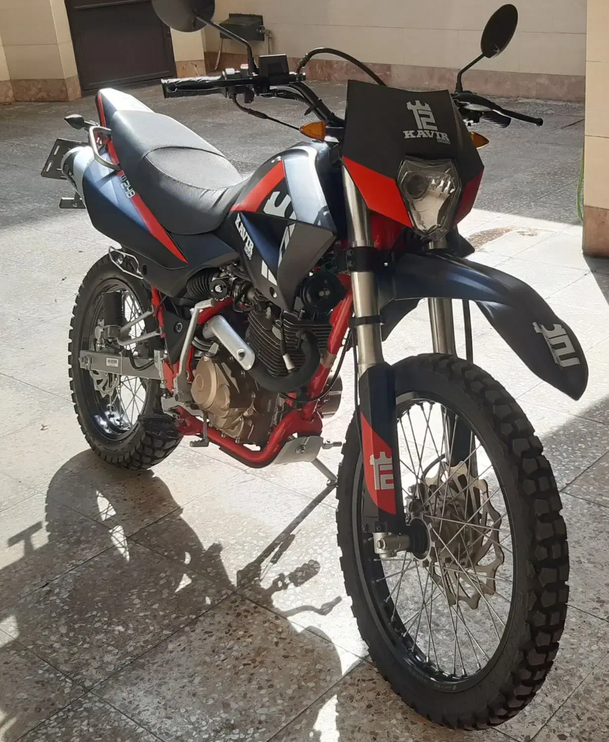 موتور تریل ۲۵۰ نو درحدصفر|موتورسیکلت|رشت, ساغری سازان|دیوار