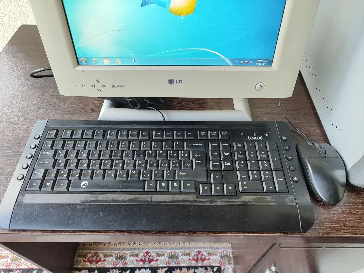 کامپیوتر ۲هسته رم ۳ ddr2 هارد ۱۶۰ گرافیک ۵۱۲|رایانه رومیزی|نوشهر, |دیوار