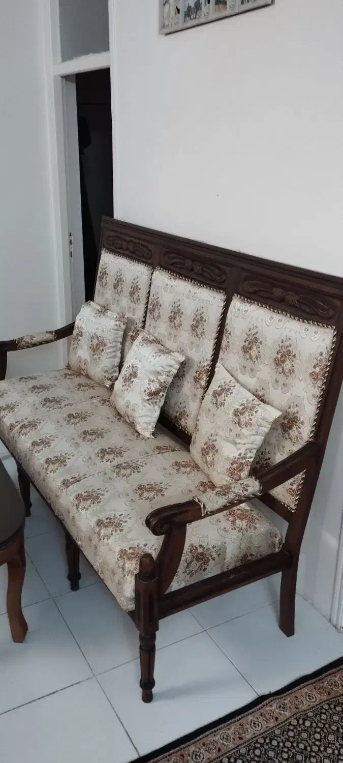 مبل سلطنتی در حد نو|مبلمان خانگی و میز عسلی|خوی, |دیوار