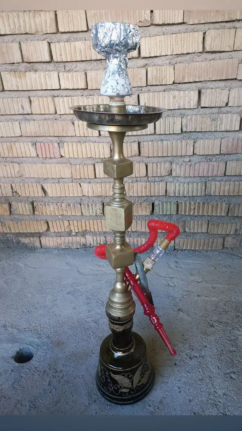 قلیان برنجی|کلکسیون و سرگرمی|پاسارگاد, |دیوار