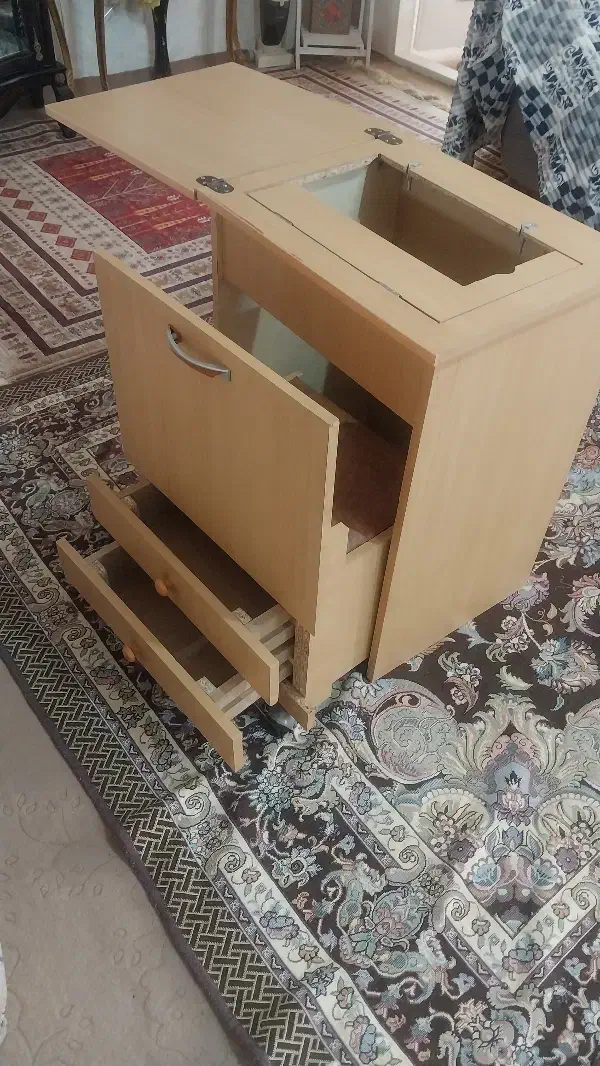 میزچرخ خیاطی|لوازم خیاطی و بافتنی|تاکستان, |دیوار