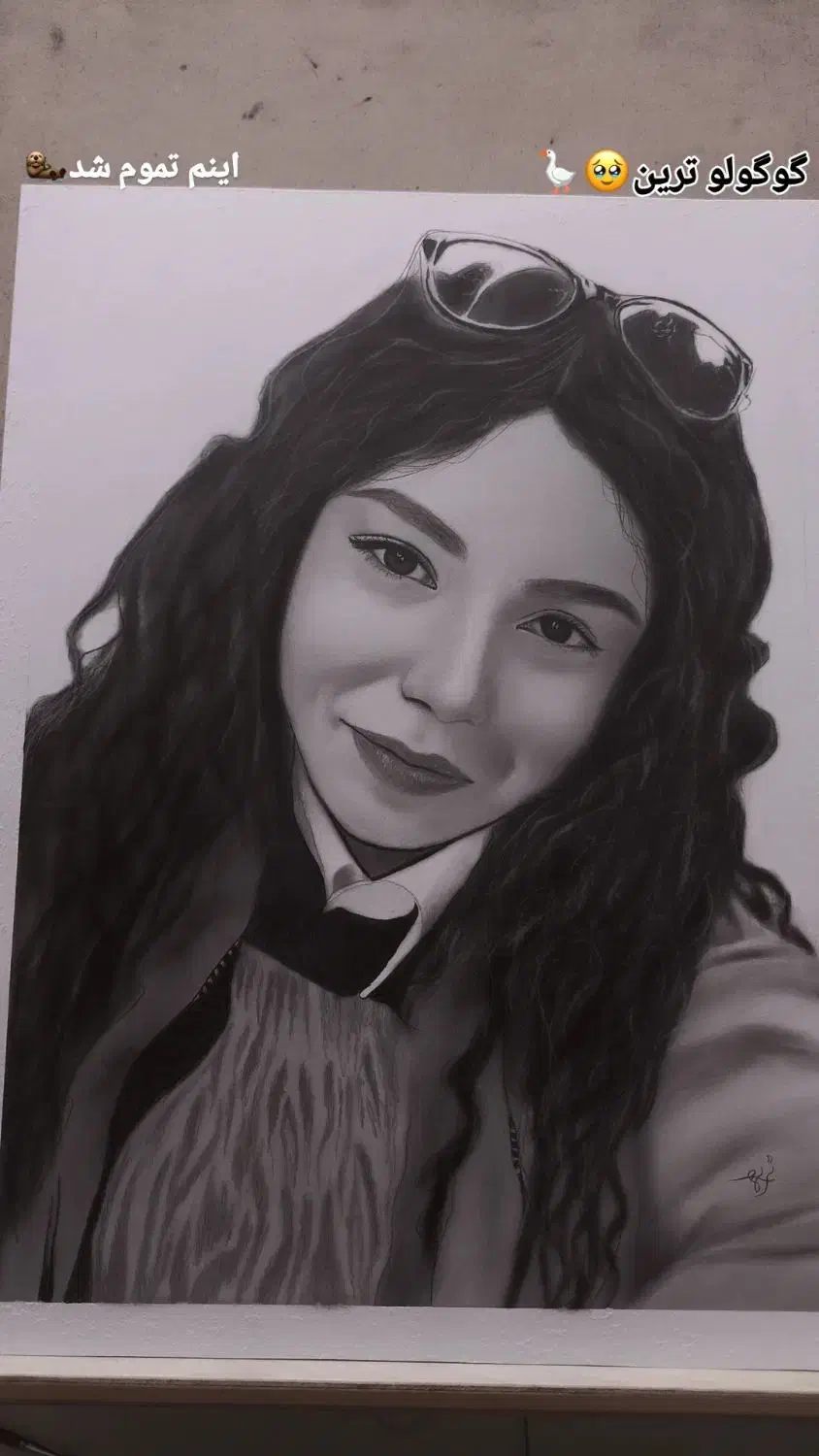 ثبت سفارش چهره سیاهقلم|تابلو، نقاشی، عکس|اصفهان, شهرک گل نرگس|دیوار