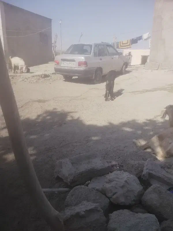 پرایدنقره ی متالیک مدل ۸۷|خودرو سواری و وانت|چابهار, |دیوار