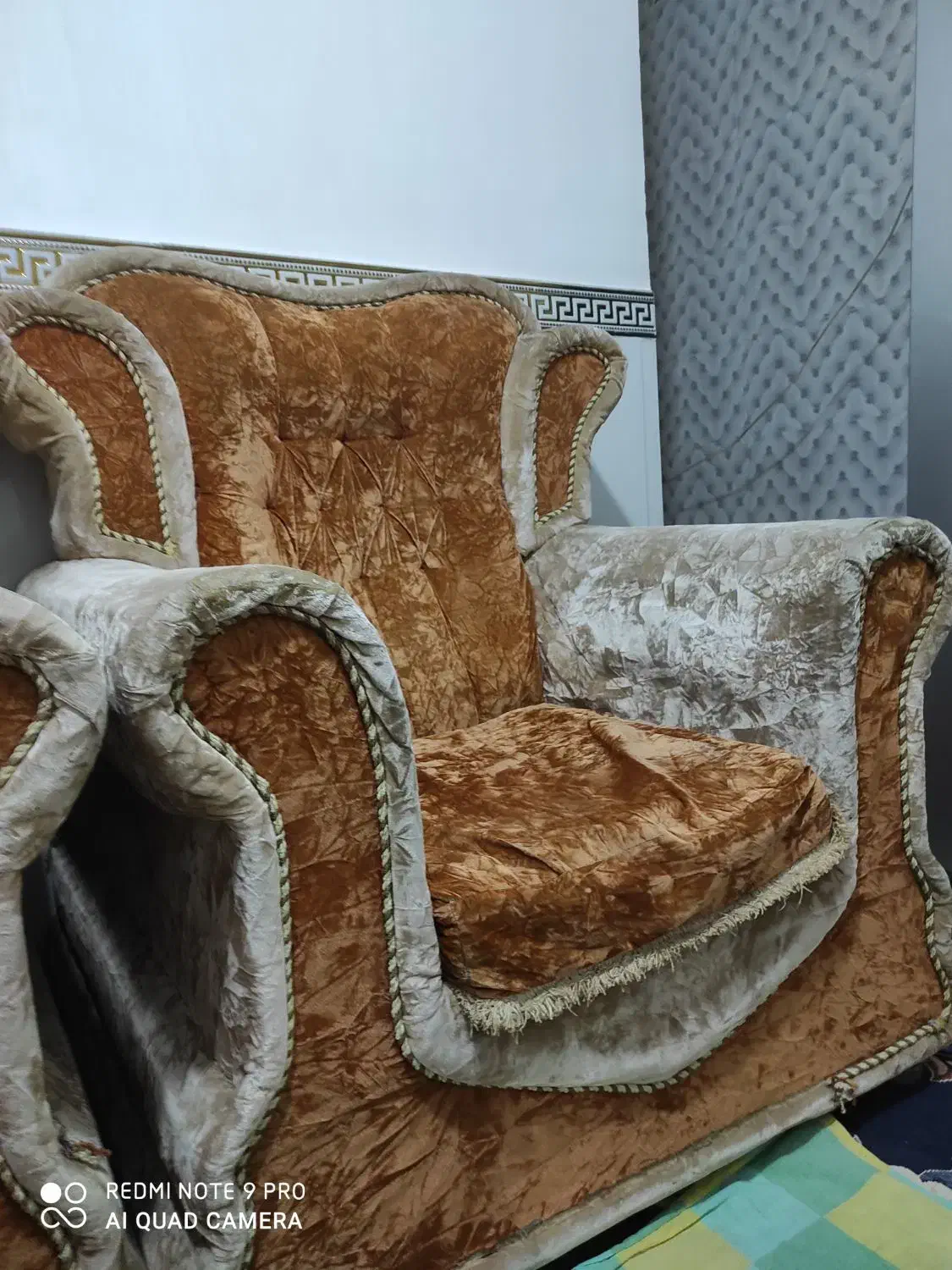 مبل پنج نفره کاملآ تمیزوسالم|مبلمان خانگی و میز عسلی|سوسنگرد, |دیوار