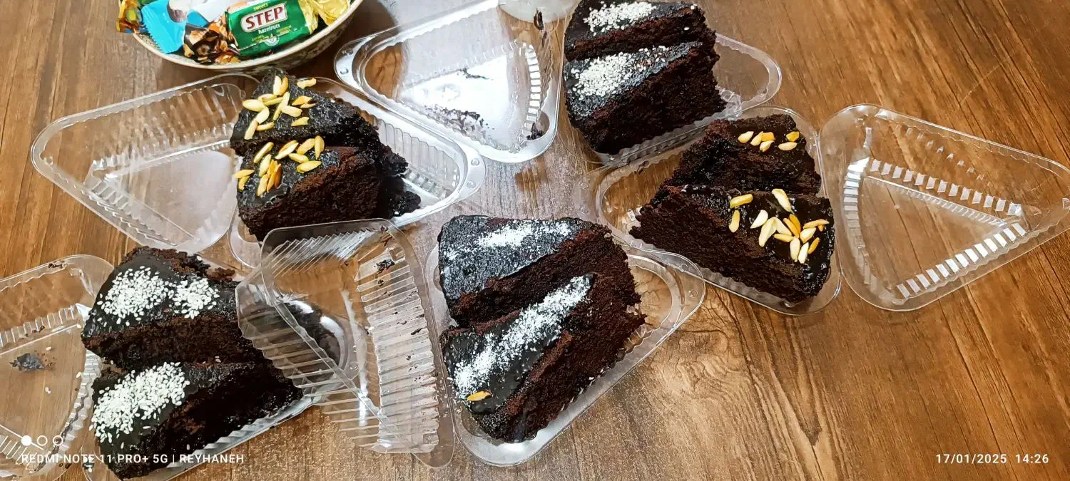 پخت انواع کیک و شیرینی‌ و حلوا خانگی|خدمات پذیرایی، مراسم|رامهرمز, |دیوار