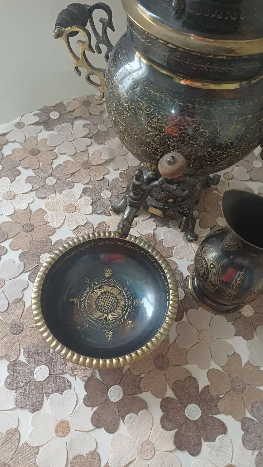 سماور ذغالی|سماور، چایساز، قهوهساز|کرمانشاه, |دیوار