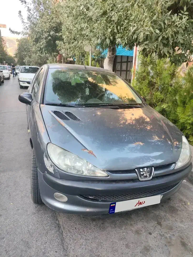 پژو 206 تیپ ۲، مدل ۱۳۸۹|خودرو سواری و وانت|شیراز, زند|دیوار