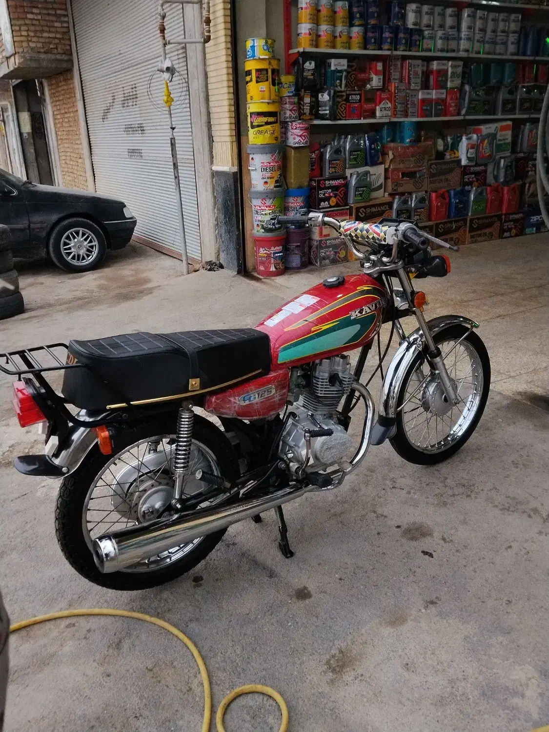 کویر مدل 90|موتورسیکلت|باروق, |دیوار