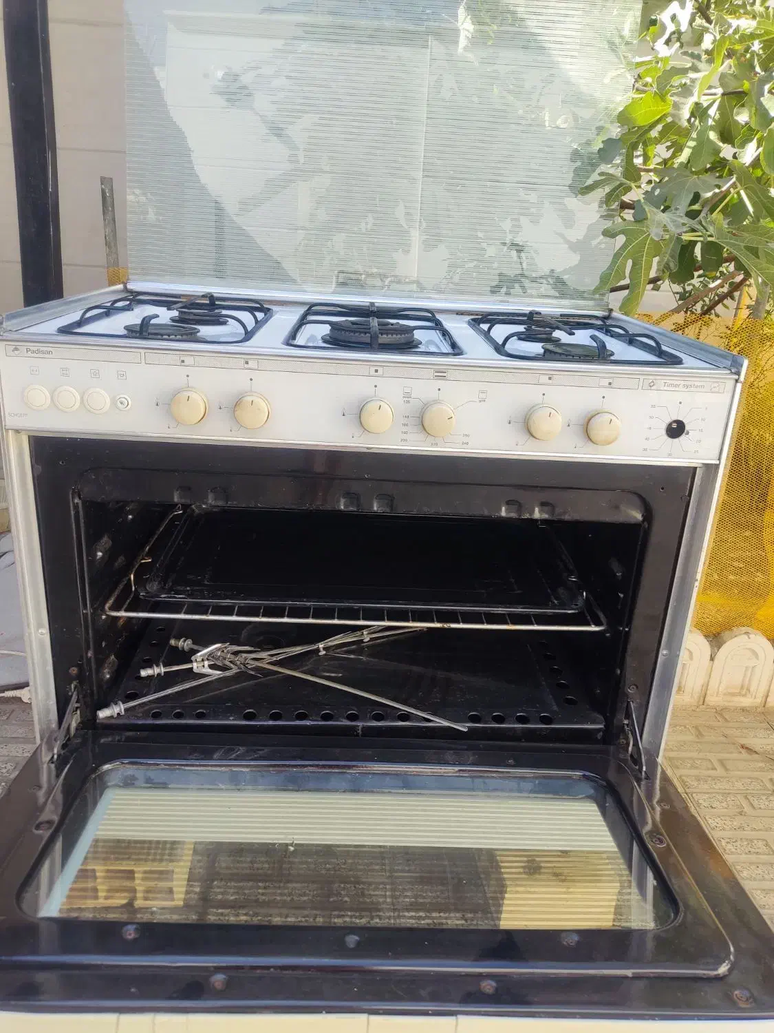 اجاق گاز پنج شعله فردار پادیسان|اجاق گاز و لوازم برقی پختوپز|ملایر, |دیوار