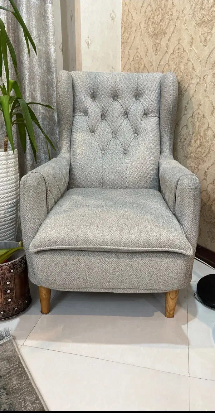 مبل تک نفره چستر|مبلمان خانگی و میز عسلی|تهران, چیتگر شمالی|دیوار