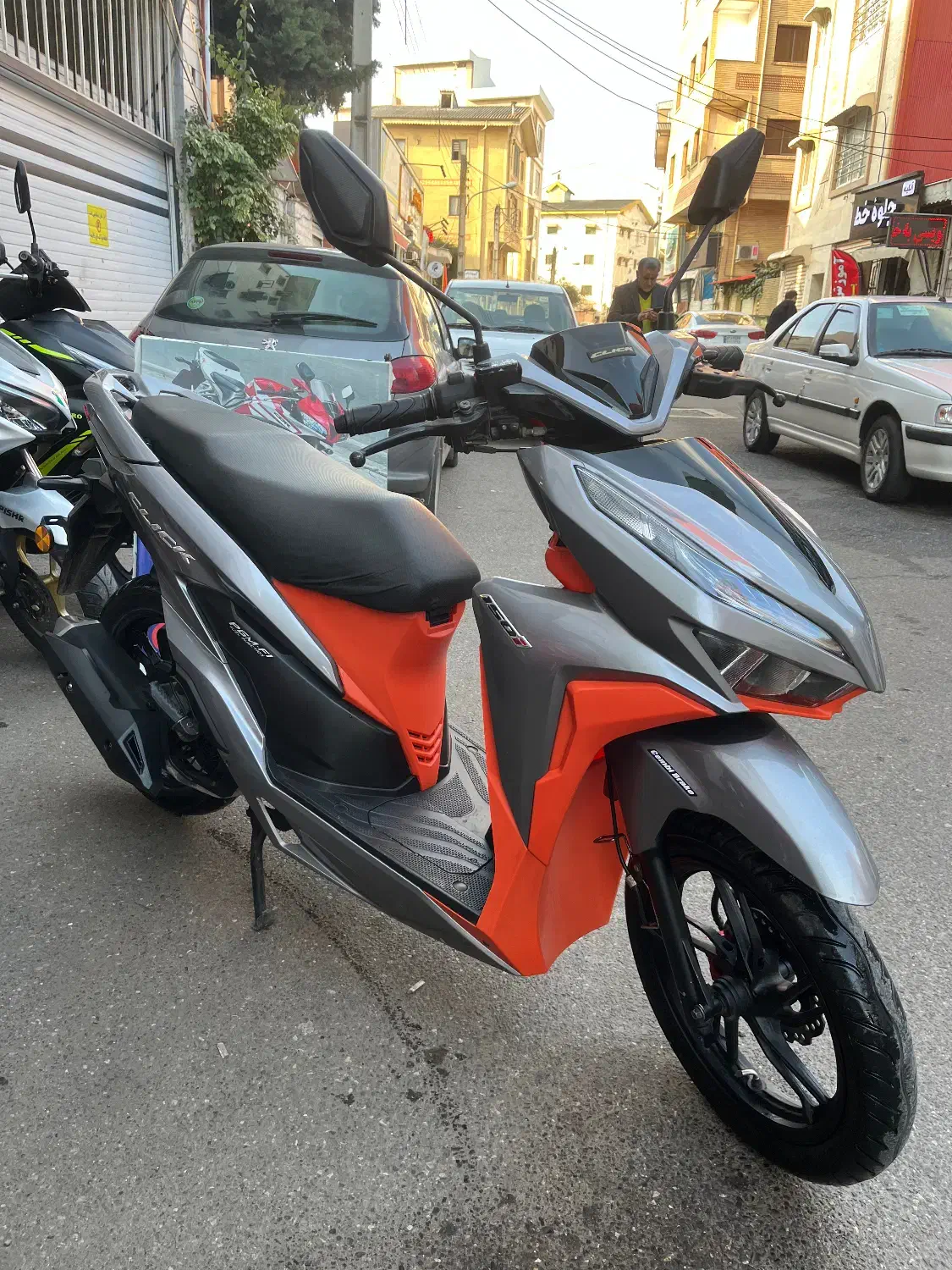 موتور کلیک ۱۴۰۱ رنگ خاص ایروکس|موتورسیکلت|رشت, فلسطین|دیوار