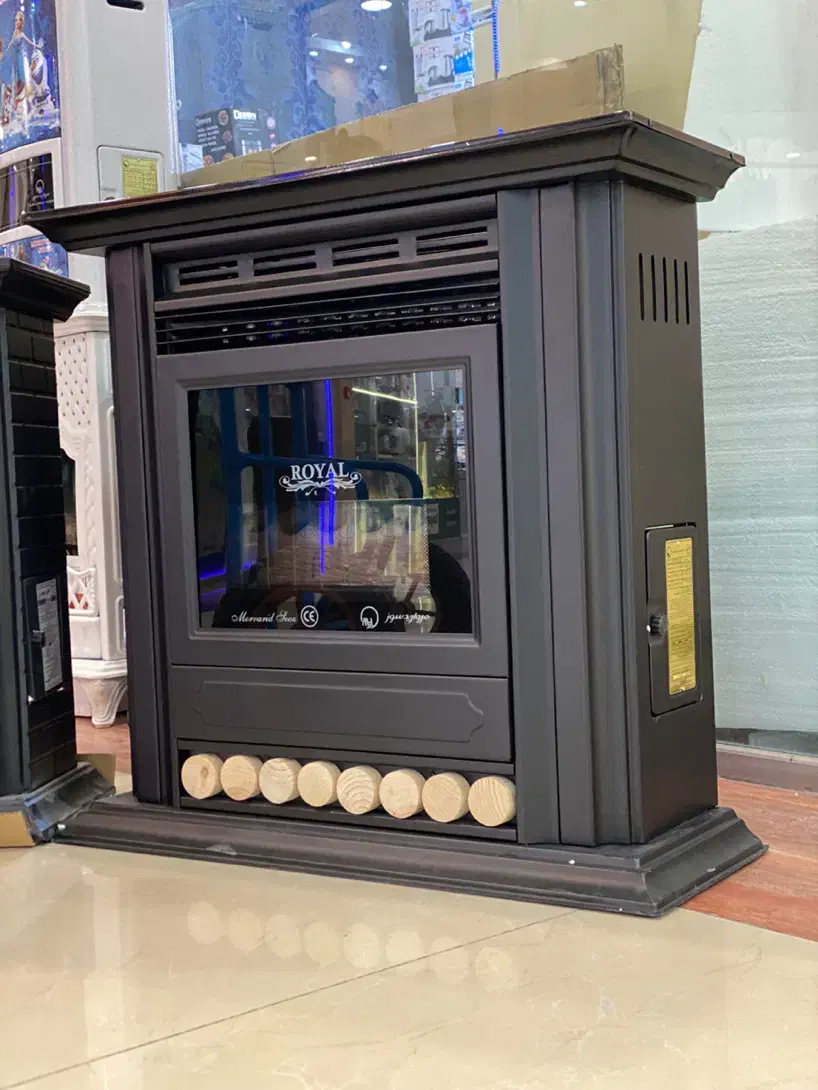 بخاری گازی طرح شومینه مرواریدسوز ۳۰هزار سایز بزرگ|بخاری، هیتر، شومینه|مشهد, شهید آوینی|دیوار