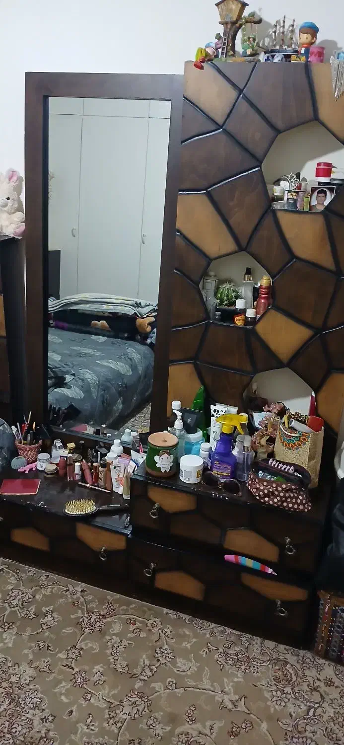 سرویس تخت ودراول وپاتختی|تخت و سرویس خواب|مشهد, شهرک ابوذر|دیوار