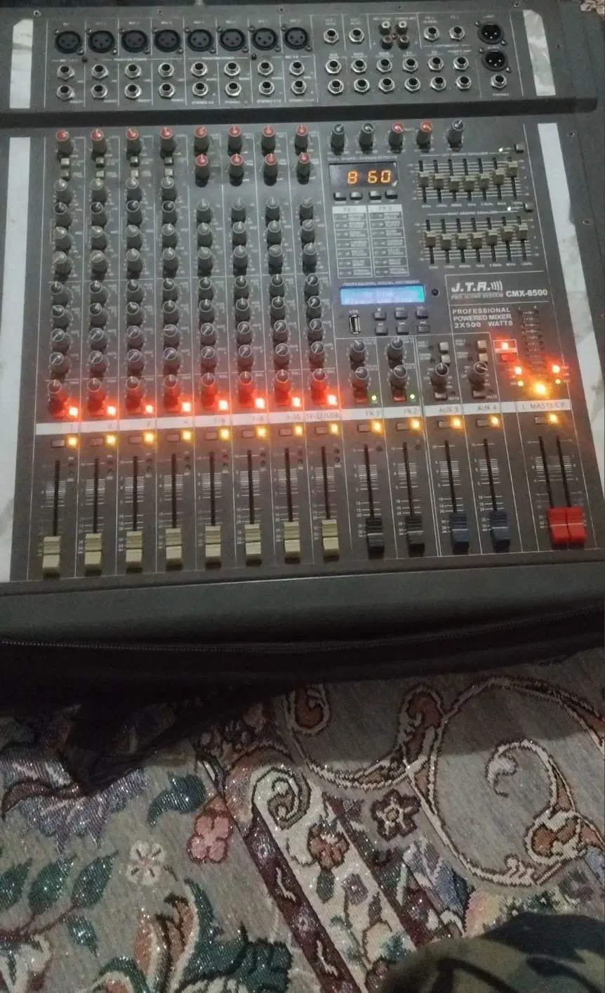 پاور میکسر|آلات موسیقی|کلاله, |دیوار