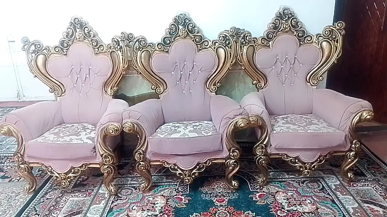 مبل سلطنتی|مبلمان خانگی و میز عسلی|آشخانه, |دیوار