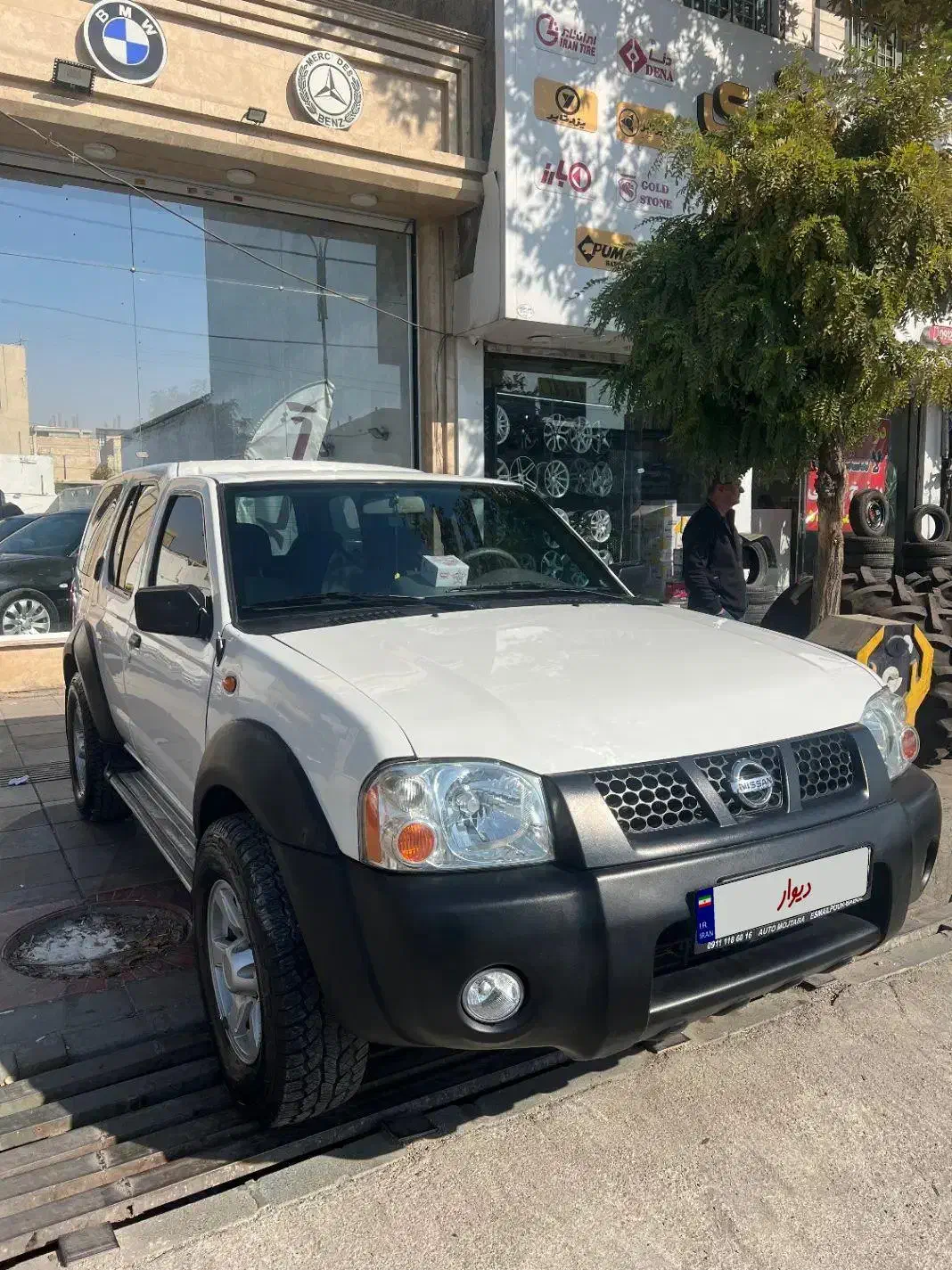 نیسان رونیز 89 سفید|خودرو سواری و وانت|هشتگرد, هشتگرد قدیم|دیوار