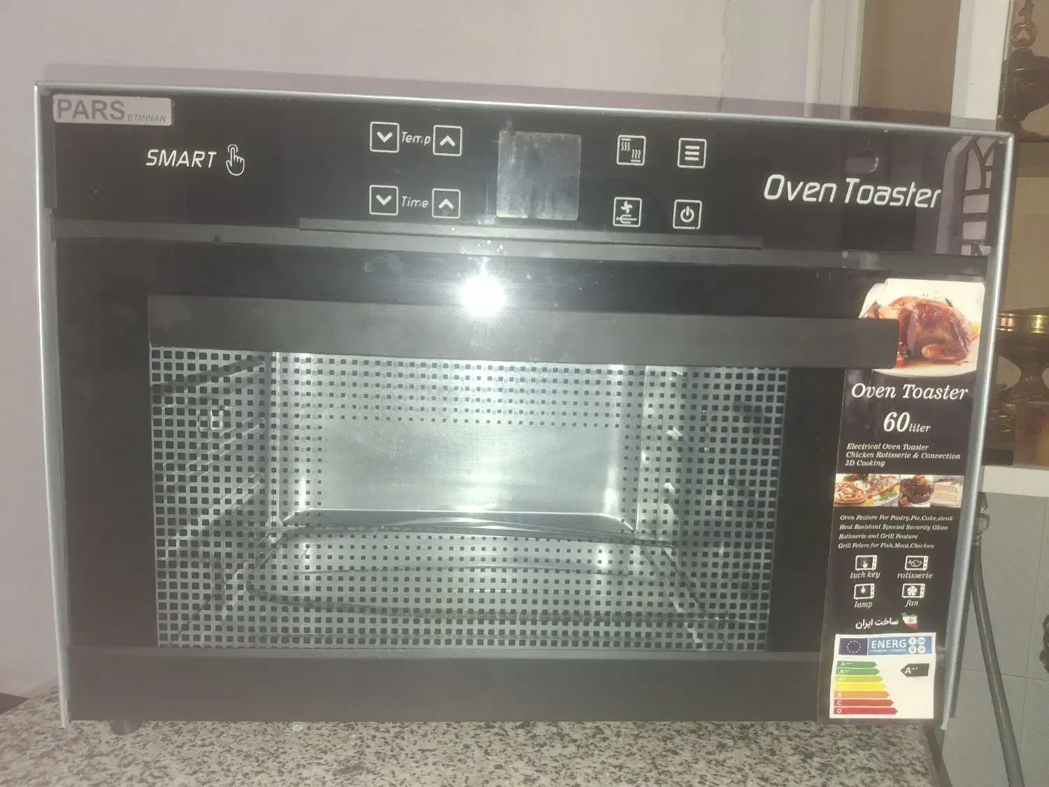 اون توستر ۶۰لیتر پارس در حد نو|اجاق گاز و لوازم برقی پختوپز|کوهدشت, |دیوار