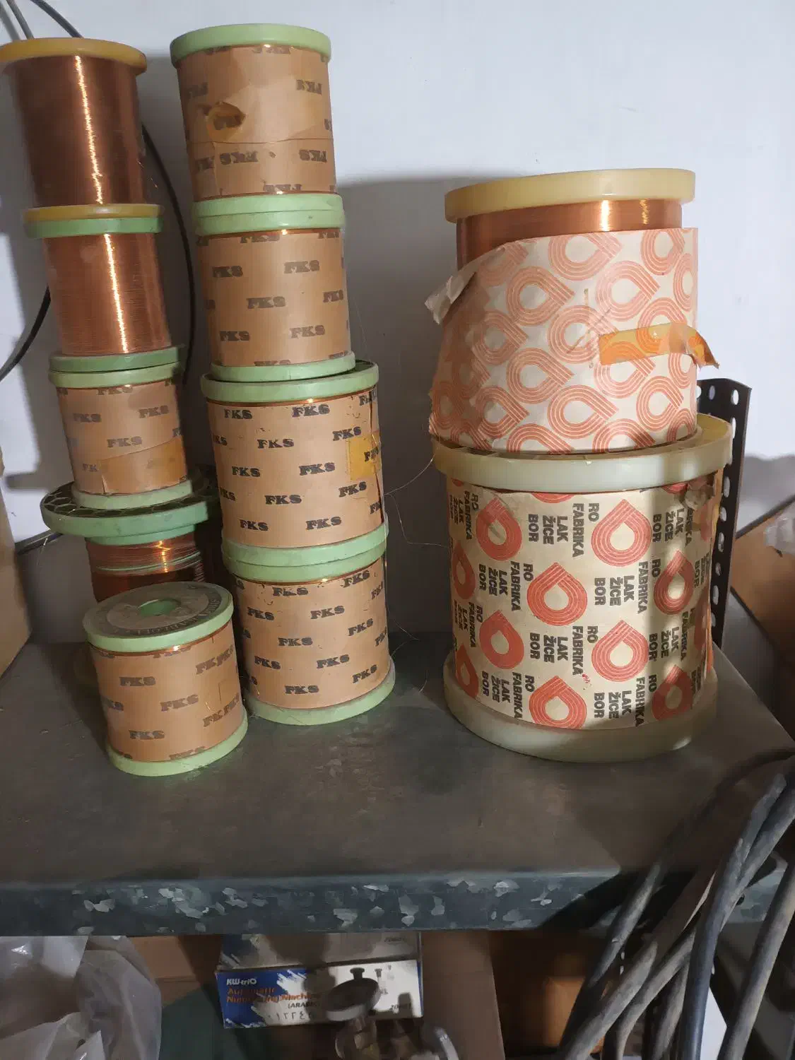 سیم مسی از نمره۰۵/تا۱۲/حدود ۱۰کیلو|ابزارآلات|تهران, دولاب|دیوار