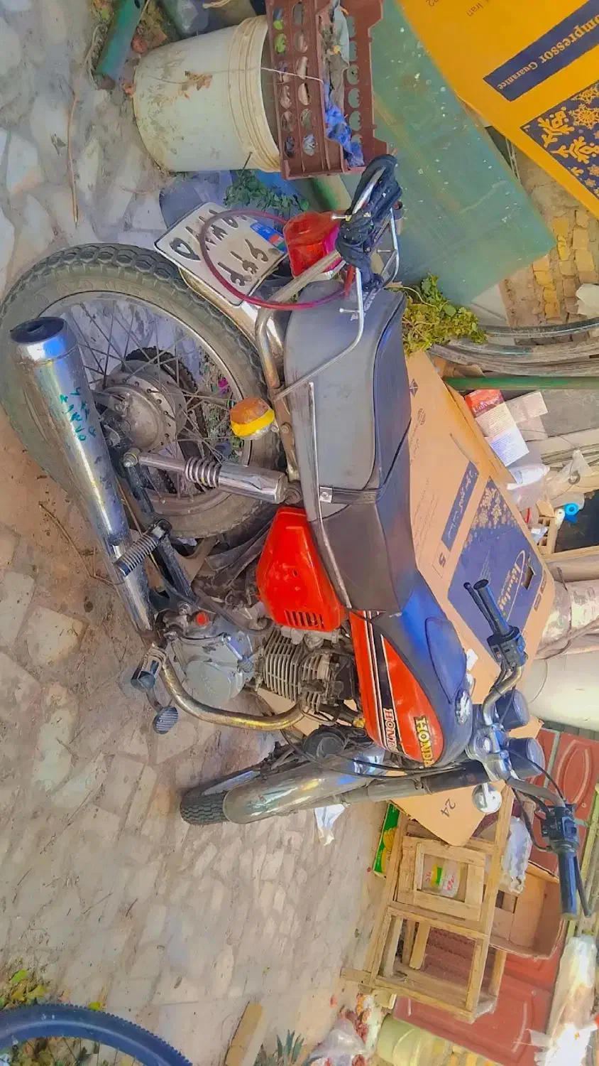 هندا۱۵۰ مدل۹۰|موتورسیکلت|یزد, |دیوار