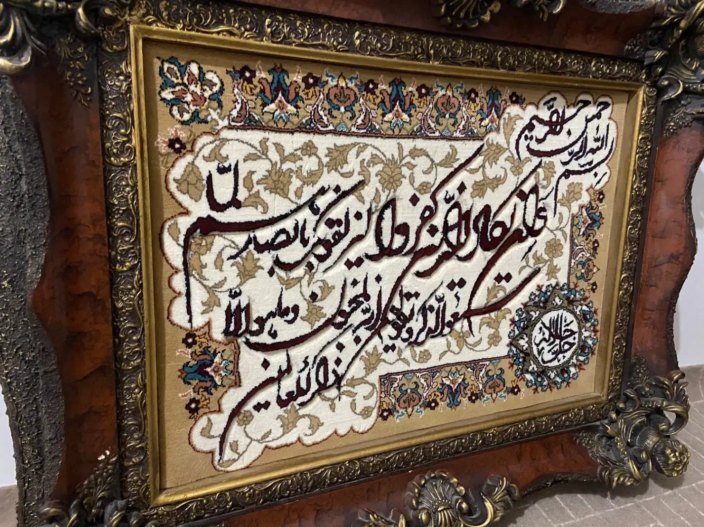 تابلو فرش بسیار زیبا|تابلو فرش|اردبیل, |دیوار