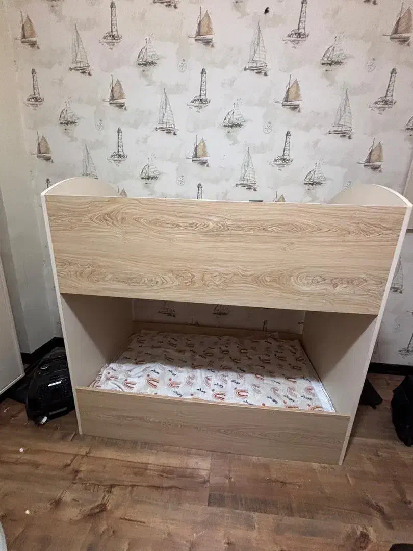 سرویس خواب کودک تخت دو طبقه، کمد ، دراور ، شلف|اسباب و اثاث بچه|تهران, شهرک پرواز|دیوار