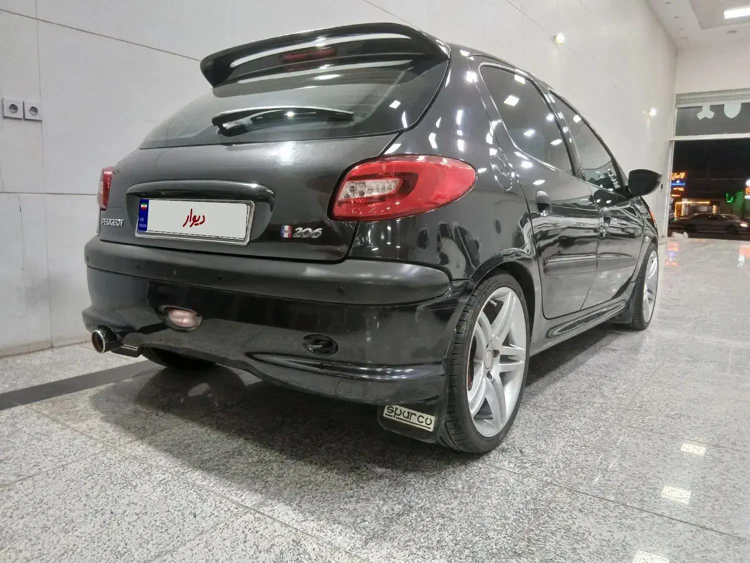 206تیپ۵ مدل ۹۲|خودرو سواری و وانت|آبیک, |دیوار