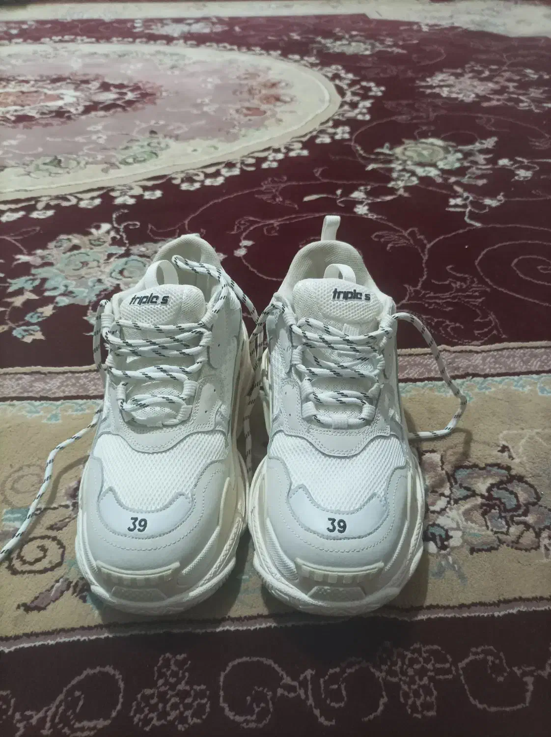 کفش نو بالانسیاگو سفید تک رنگ|کیف، کفش، کمربند|گنبد کاووس, |دیوار