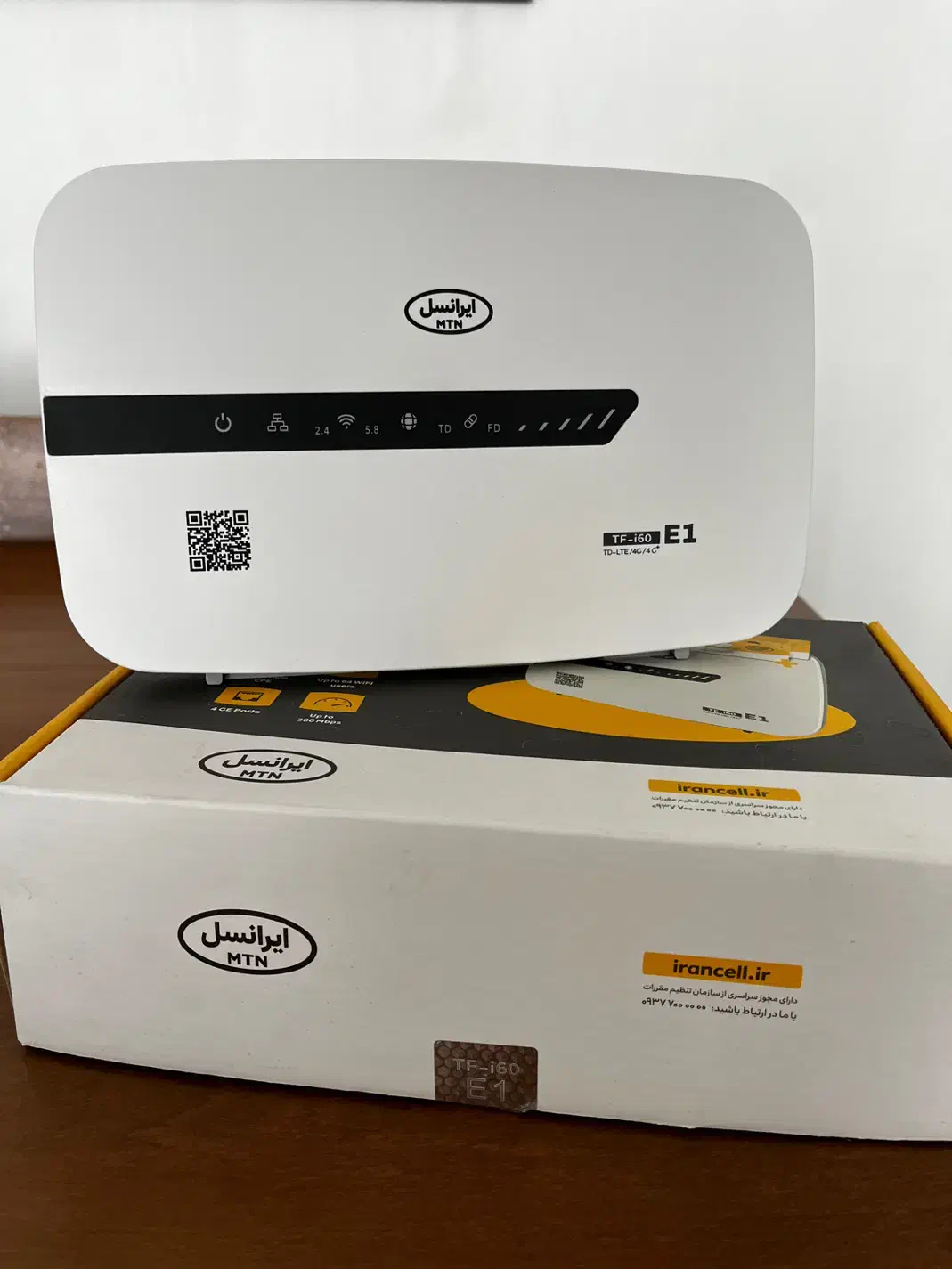 فروش مودم ایرانسل مدل TF-i60 E1|مودم و تجهیزات شبکه|بیرجند, |دیوار