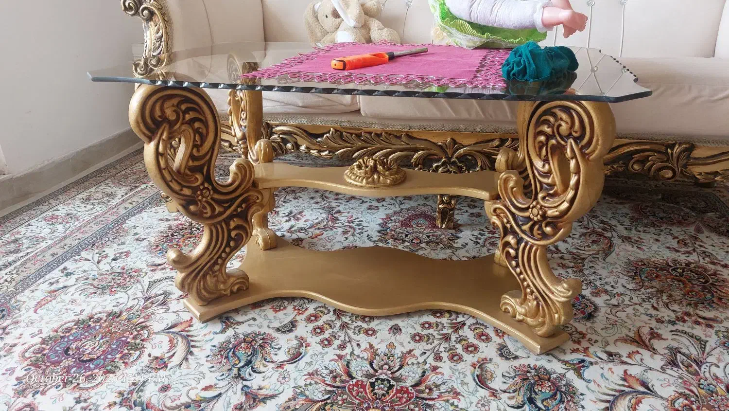 مبل سلطنتی 7نفره|مبلمان خانگی و میز عسلی|هشتگرد, فاز ۷ مهستان|دیوار