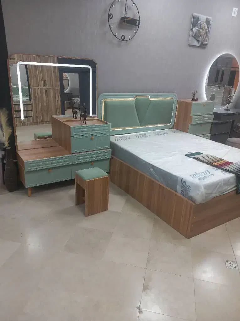 سرویس خواب دو نفره الماس|تخت و سرویس خواب|رامهرمز, |دیوار